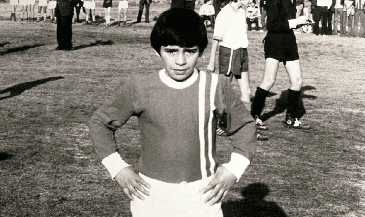 Maradona bambino